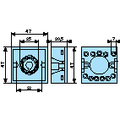 Crouzet 11-Pin Back Connecting Socket 79694002